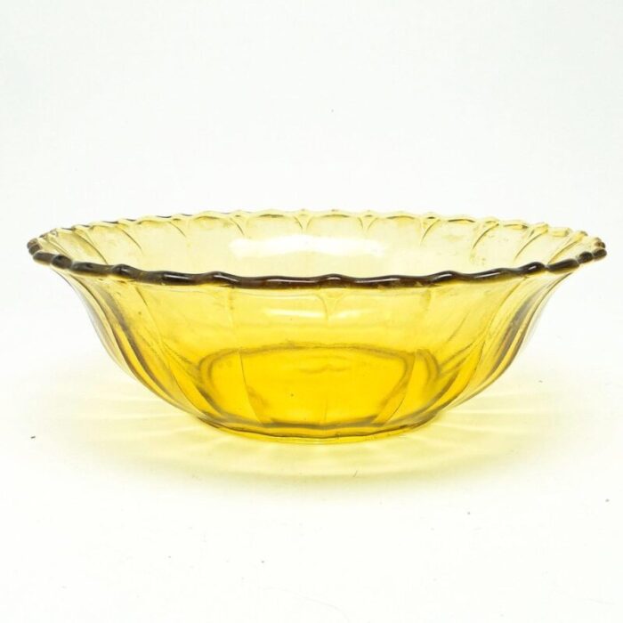 art deco bowl from krosno poland 1950s 3 1