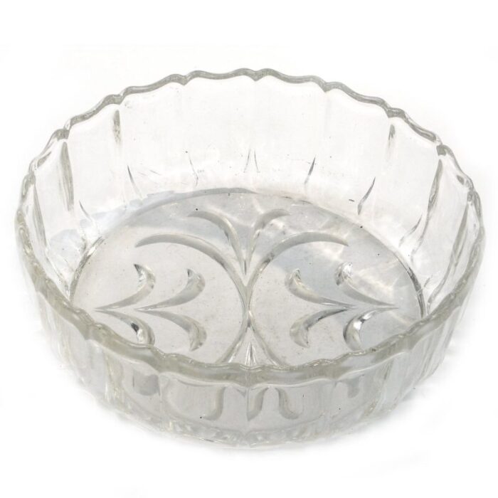 art deco bowl from niemen glassworks poland 1930s 1