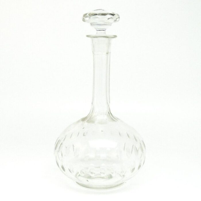 art deco carafe from hortensja glassworks poland 1930s 2