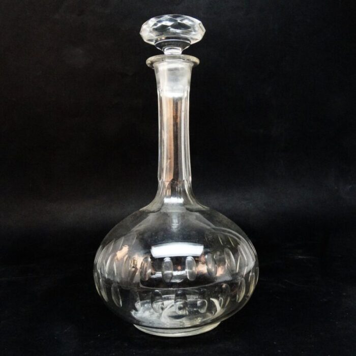 art deco carafe from hortensja glassworks poland 1930s 3