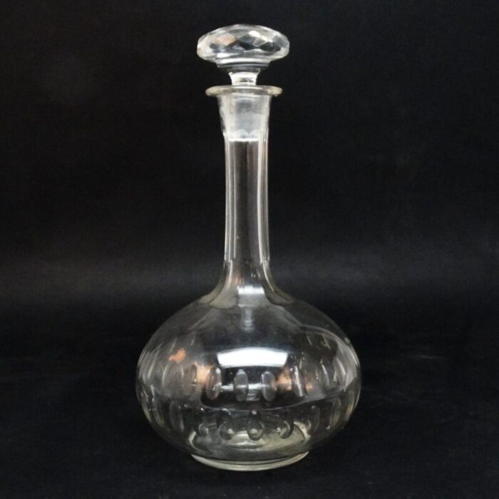 art deco carafe from hortensja glassworks poland 1930s 4