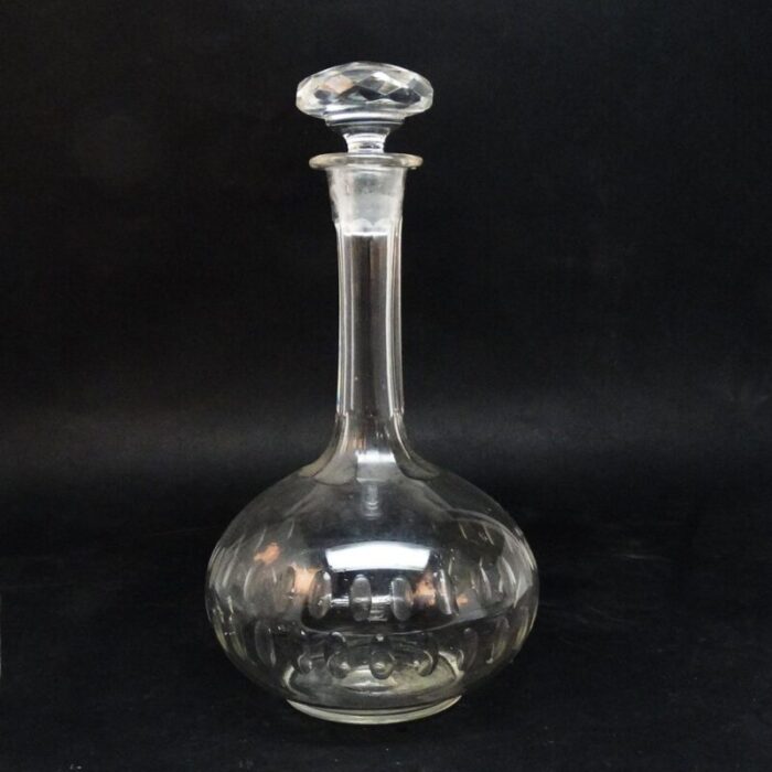 art deco carafe from hortensja glassworks poland 1930s 5