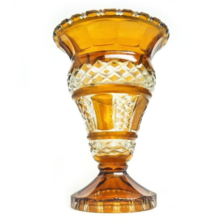 art deco vase czechoslovakia 1930s 11