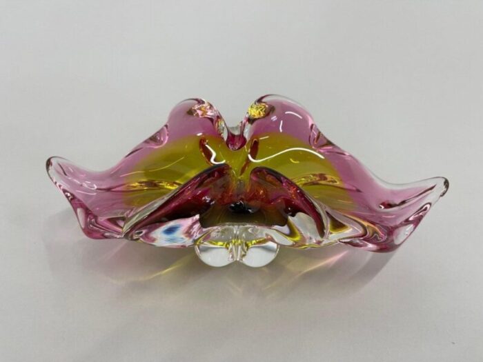 art glass bowl attributed to josef hospodka czechoslovakia 1960s 2