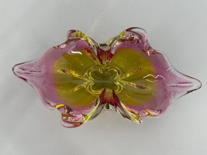 art glass bowl attributed to josef hospodka czechoslovakia 1960s 3