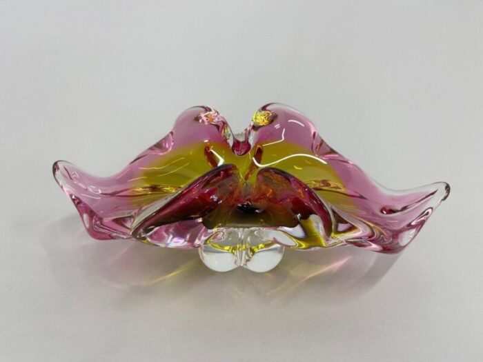 art glass bowl attributed to josef hospodka czechoslovakia 1960s 8