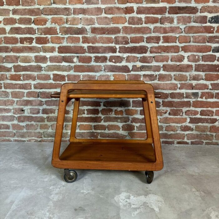 bar trolley in teak from sika mbler 1960 0501