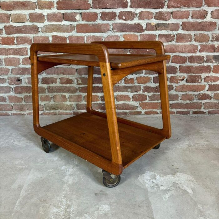 bar trolley in teak from sika mbler 1960 0958