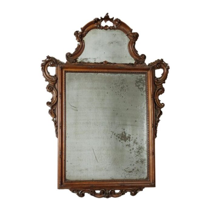 baroque style mirror italy 19th century 1