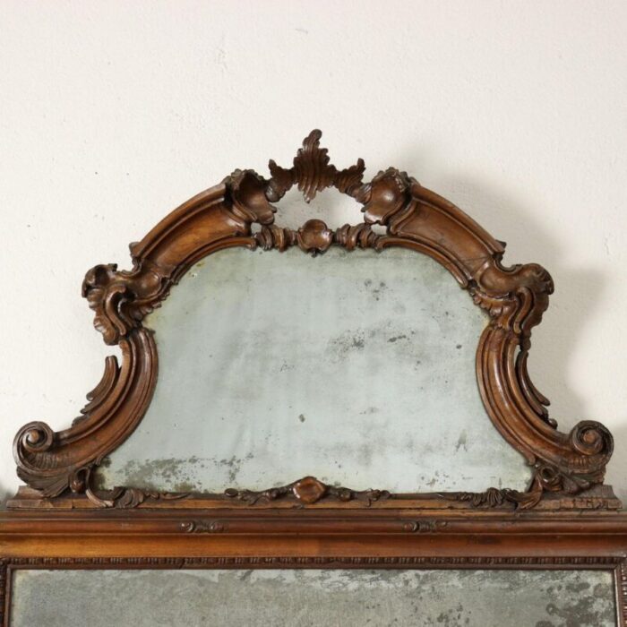 baroque style mirror italy 19th century 3