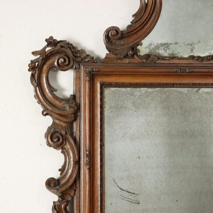 baroque style mirror italy 19th century 4