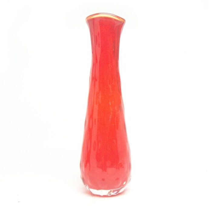 bean vase by jan sylwester drost for zabkowice steelworks 1970s 3 1