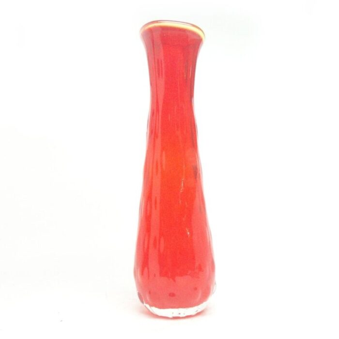 bean vase by jan sylwester drost for zabkowice steelworks 1970s 5 1