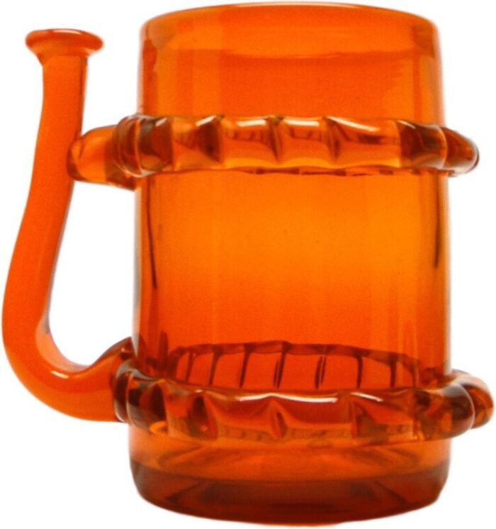 beer cup by j sluczan orkusz for cracow institute for glassworks poland 1970s 1 1