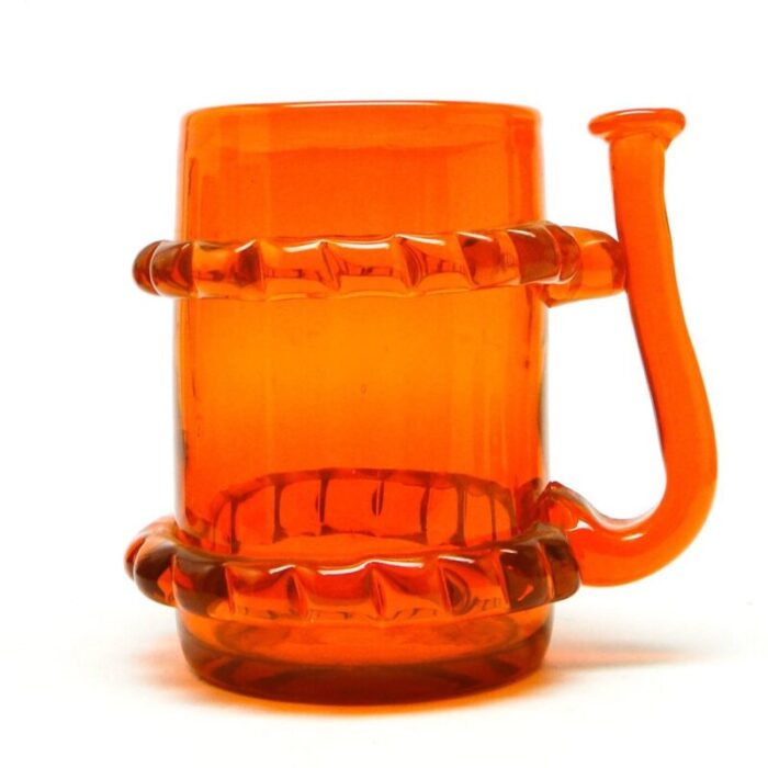 beer cup by j sluczan orkusz for cracow institute for glassworks poland 1970s 10 1