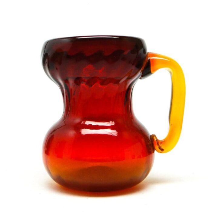 beer cup by j sluczan orkusz for cracow institute for glassworks poland 1970s 1950s 2