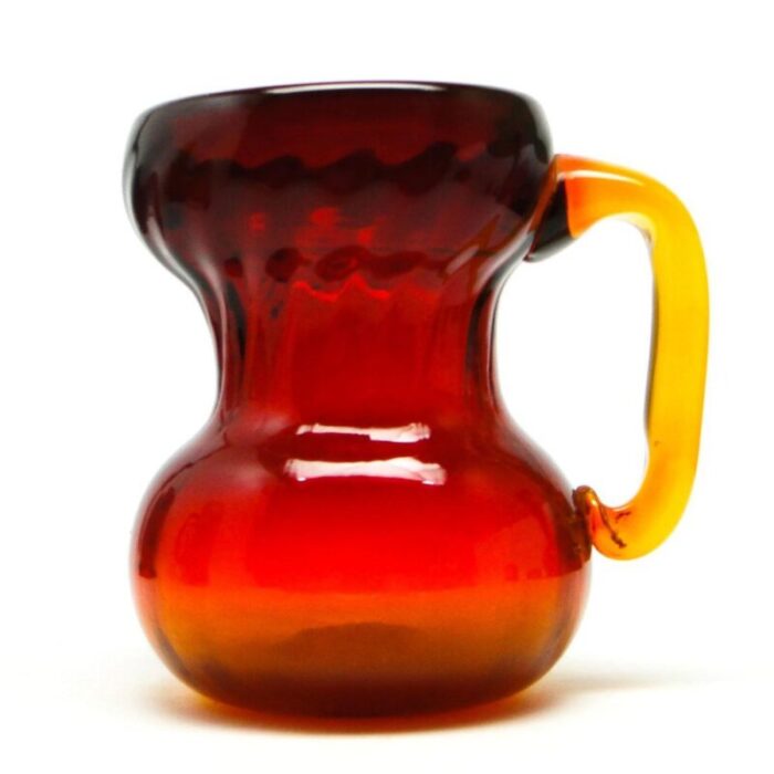 beer cup by j sluczan orkusz for cracow institute for glassworks poland 1970s 1950s 9