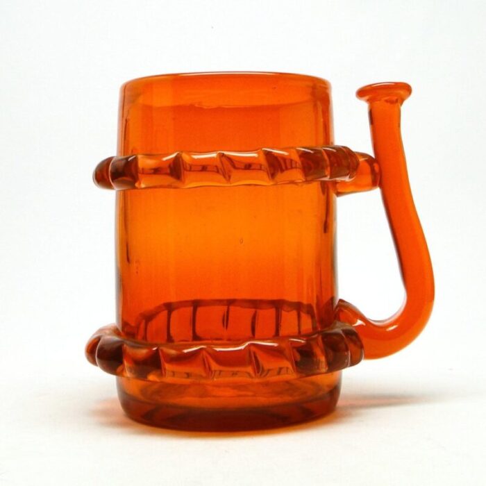 beer cup by j sluczan orkusz for cracow institute for glassworks poland 1970s 9 1