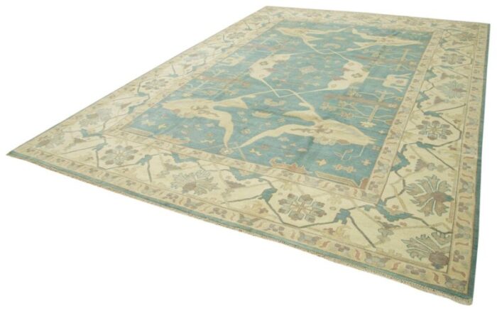 beige oushak rug 2000s 3