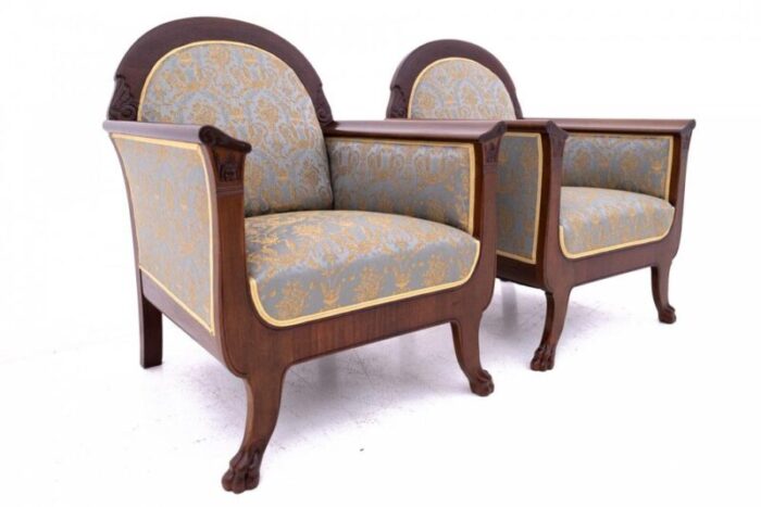 biedermeier living room set northern europe 1880s set of 3 3287