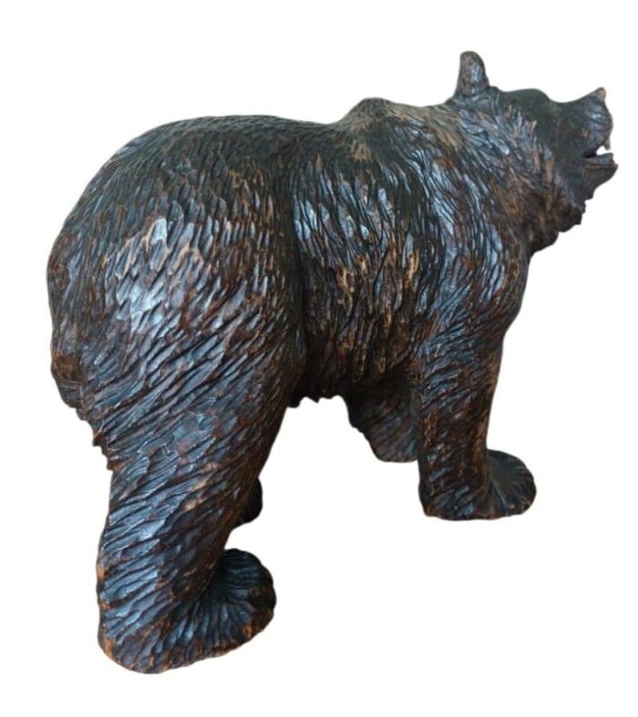 black forest bear 1920 wood 4829