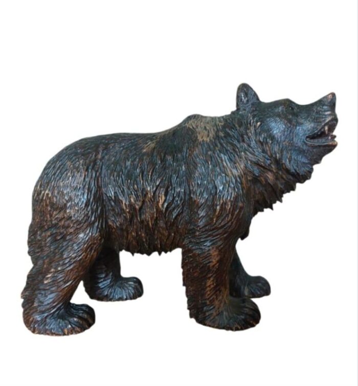 black forest bear 1920 wood 6572