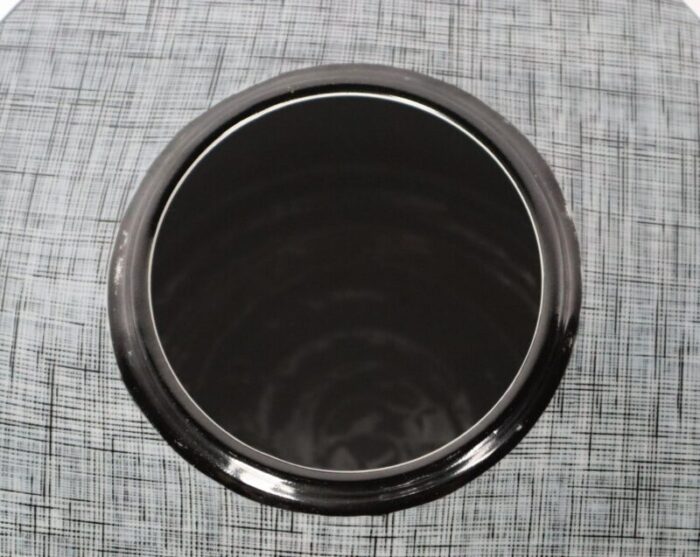 black gray porcelain box by francois bernard 1990s 9