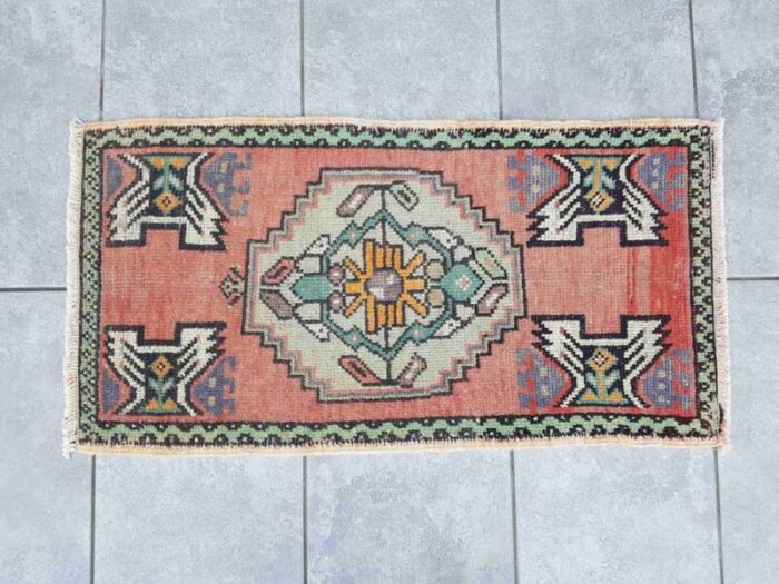 bohemian kurdish area rug 1950 7968