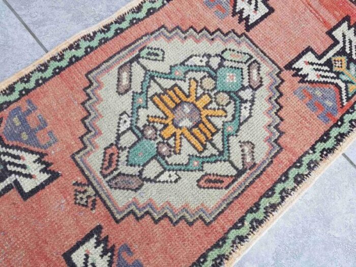 bohemian kurdish area rug 1950 8170