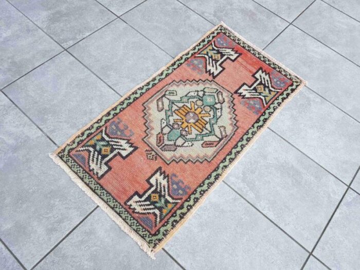 bohemian kurdish area rug 1950 9122