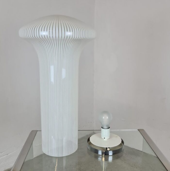 boletus model lamp by mario ticco for venini 1970 9446