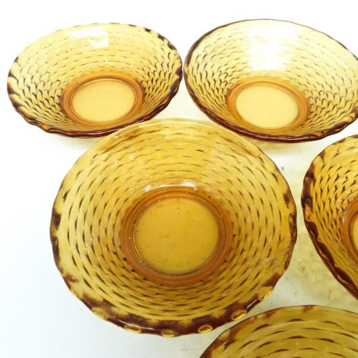 bowls from hsg pradniczanka poland 1970s set of 6 4