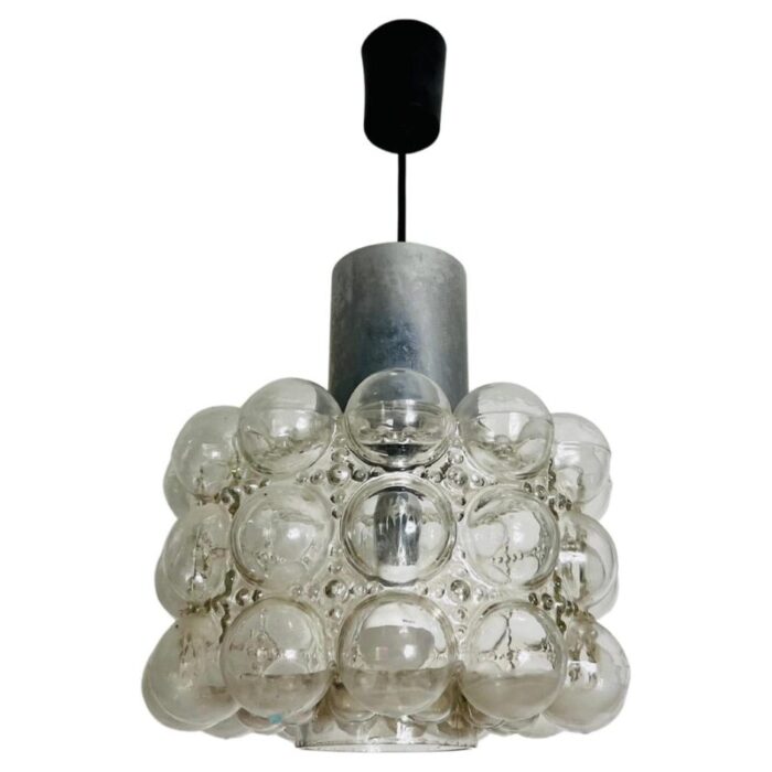 bubble glass pendant lamp by helena tynell for glashutte limburg 1960s 0900