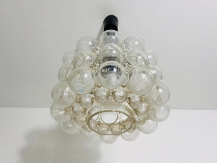 bubble glass pendant lamp by helena tynell for glashutte limburg 1960s 3255