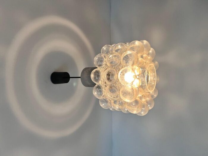 bubble glass pendant lamp by helena tynell for glashutte limburg 1960s 5935