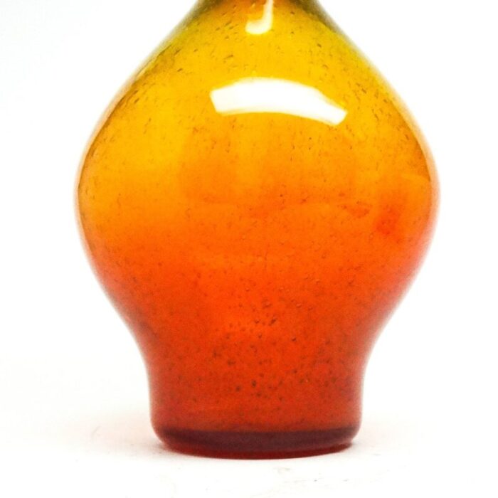 bumblebee vase by zbigniew horbowy for sudety glassworks 1970s 2 1