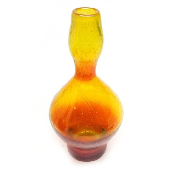 bumblebee vase by zbigniew horbowy for sudety glassworks 1970s 7