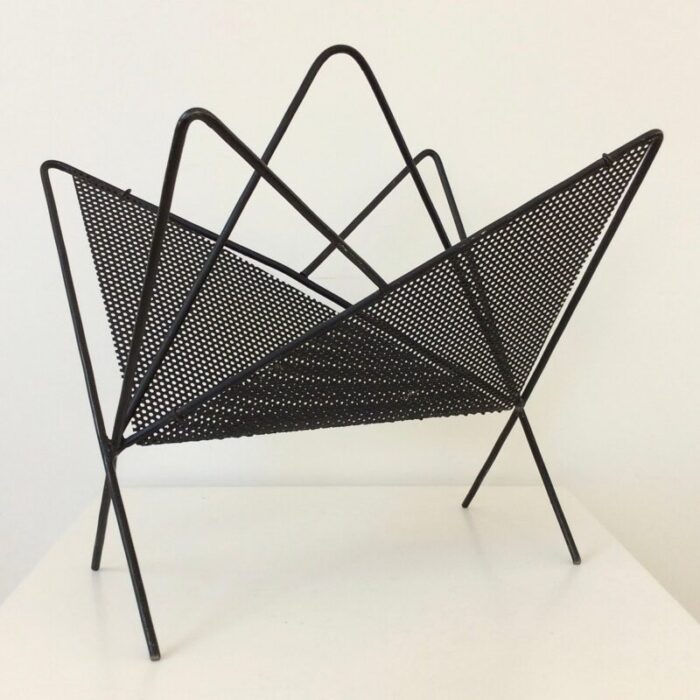 butterfly magazine rack by mathieu mategot france 1950s 1