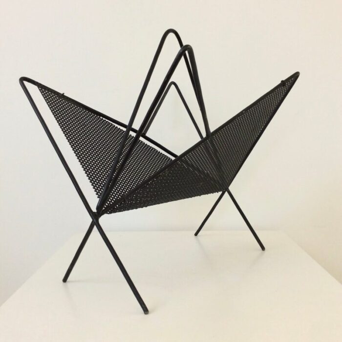 butterfly magazine rack by mathieu mategot france 1950s 2