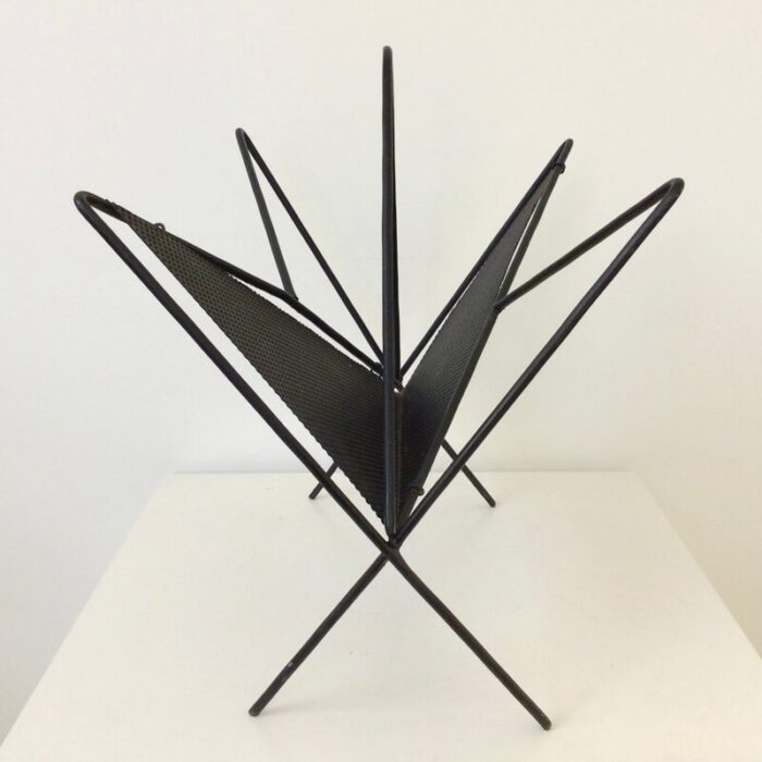 butterfly magazine rack by mathieu mategot france 1950s 4