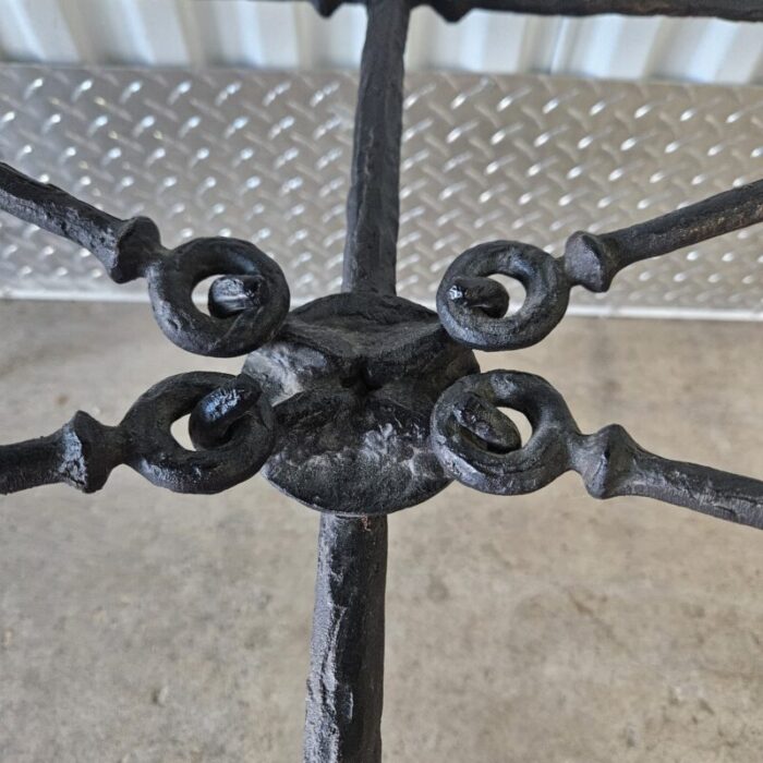 carole gratale iron console manner of giacometti 1778