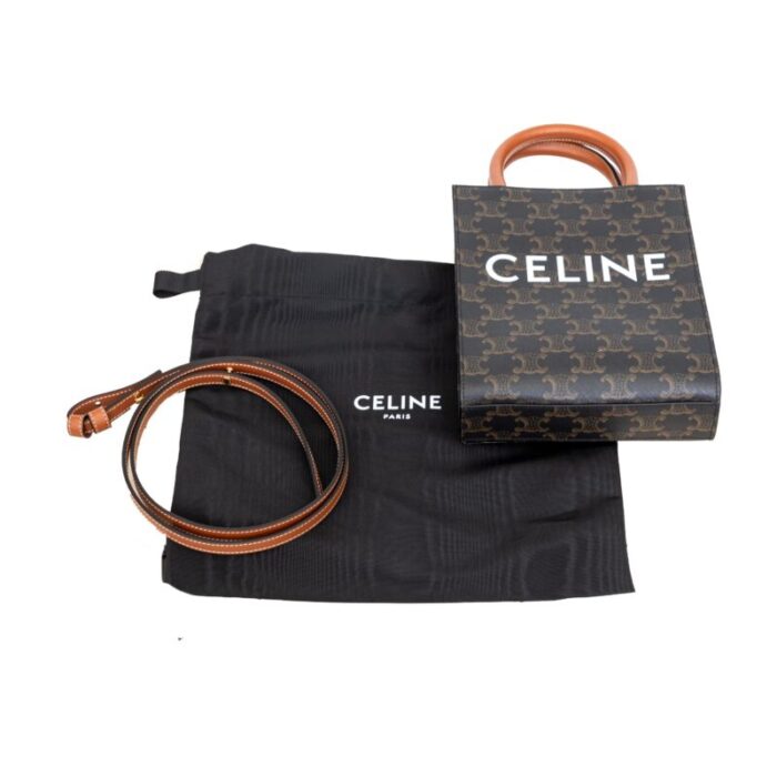 celine celine mini vertical cabas tote 4644