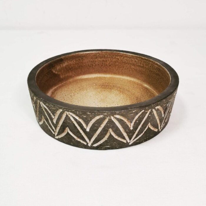 ceramic bowl from lovemose denmark 1960s 1