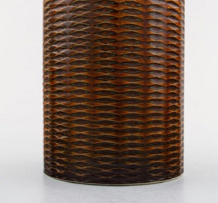 ceramic domino vase attributed to stig lindberg for gustavsberg 1950s 1960s 4