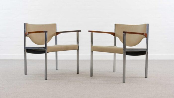 club chairs model 206 from lubke 1960s set of 2 1263