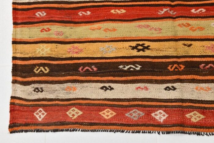 country and farmhouse kilim rug 1960s 10