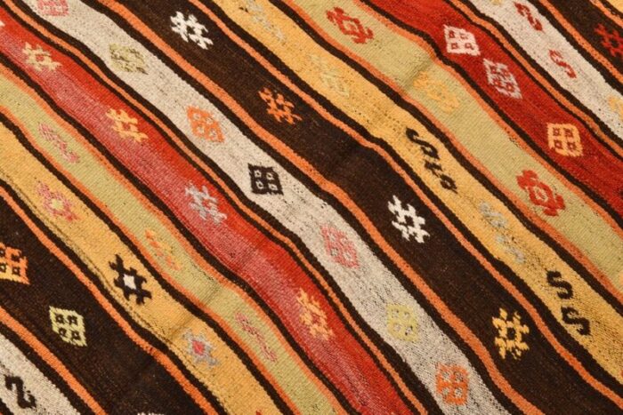 country and farmhouse kilim rug 1960s 6