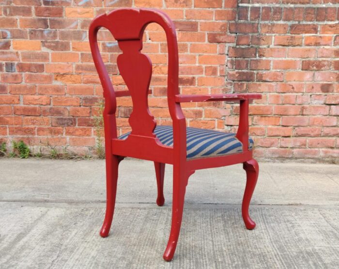 danish lacquer and gilt baroque armchairs from kastellet copenhagen 19th century set of 2 8994