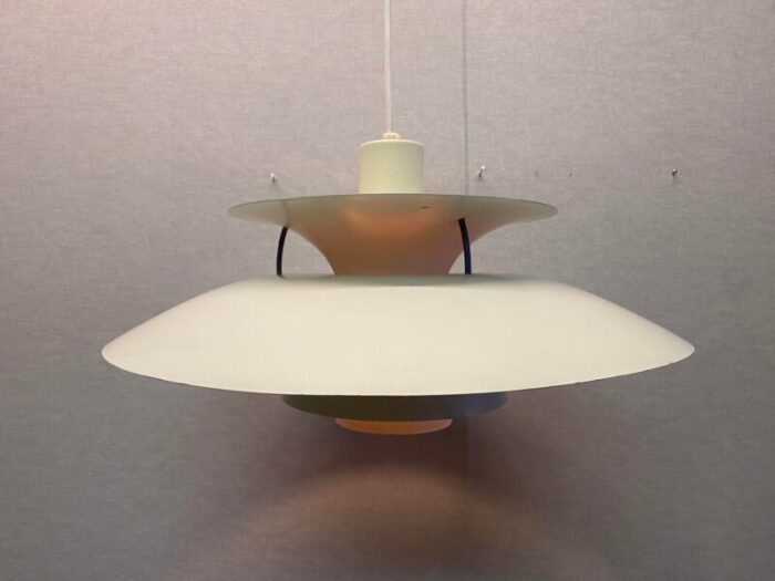 danish ph5 hanging lamp by poul henningsen for louis poulsen 1980s 0429