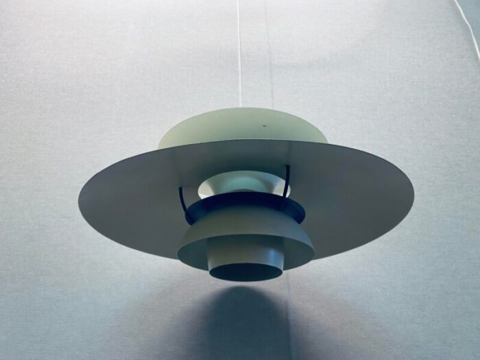 danish ph5 hanging lamp by poul henningsen for louis poulsen 1980s 0931